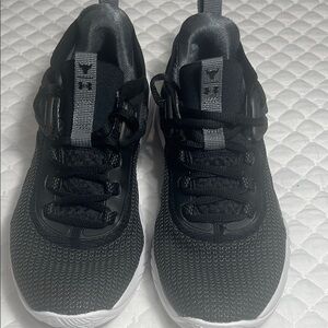 Under Armour Black and Gray Athletic Shoes